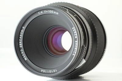 【Almost Unused 】 Zenza Bronica Macro Zenzanon-E 100mm F4 Lens for ETR from Japan - Image 1 of 4