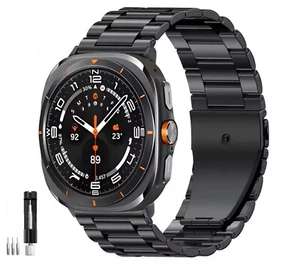 Edelstahl Armband Band für Samsung Galaxy Watch 7 Ultra 47mm - Bild 1 von 14