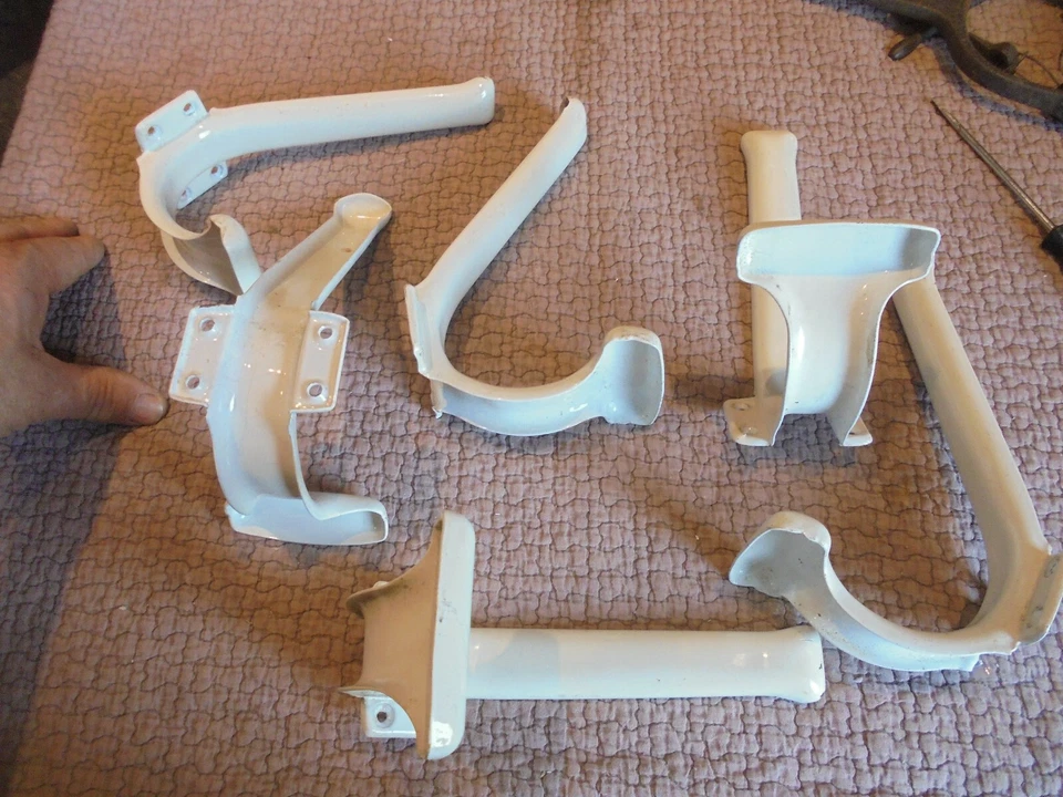 Ancien Porte Manteau Lot de 6 en Tôle  - Photo 1/4