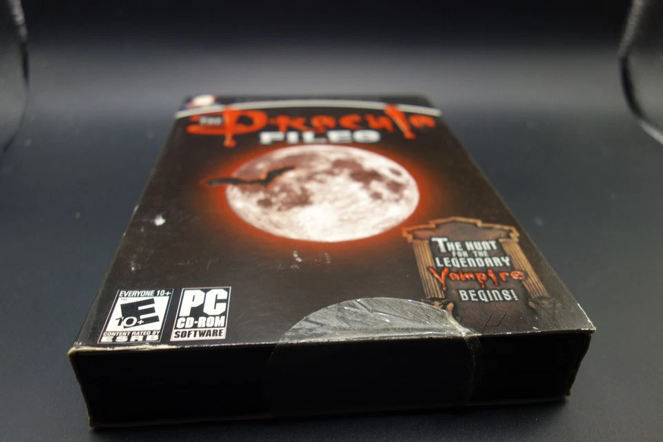 THE DRACULA FILES - Hunt for Legendary Vampire - Hidden Object PC Game - NEW - Image 1 of 3