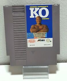 Nintendo NES Spiel Modul - KO Boxen Boxing - George Foreman   C134