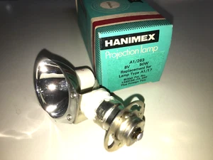 Projector bulb lamp A1/263 ok for A1/17 & A1/202 8v 50w   .25 & xx  nu - Picture 1 of 4