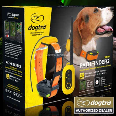 Dogtra PATHFINDER2 GPS Dog Tracking & Training System, E-Fence, LED Beacon Light - Image 1 of 4
