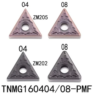 TNMG160404-PMF/TNMG160408-PMF/TNMG160412-PMF Indexable Carbide Turning Insert - Picture 1 of 6