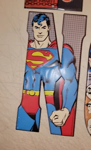 DC COMICS LETTER CSU[ERMAN LETTER "N" 10 inch METAL - Picture 1 of 1