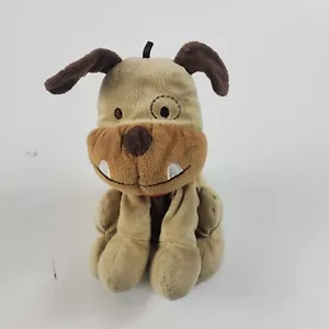 Carters Just One Year Plush Bulldog Brown Puppy Dog Baby Lovey Toy 99981 - Picture 1 of 6