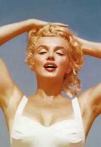 MARILYN MONROE SUNSHINE BEACH SHOOT (1) RARE 4x6 PHOTO - Bild 1 von 1