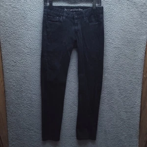 Levi's Women's 4 531 Low Organic Cotton Black Skinny Jeans 29.5" 29.25" 7.75" - Picture 1 of 14