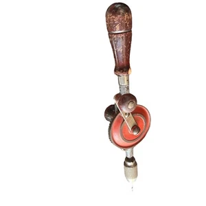Vintage Handwerker Handkurbel Bohrer Ei Schläger - Bild 1 von 6