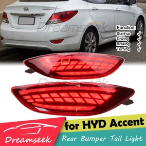 Per Hyundai Accent Berlina 2012 2013 2014 2015 2016 2017 Luce Posteriore LED Indicatore di direzione - Foto 1 di 10