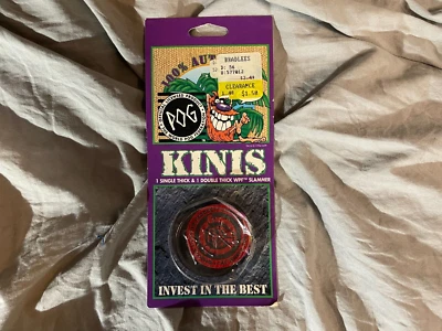 Vintage Authentic POG KINIS Single & Double Thick WPF Slammer ~ SEALED - Image 1 of 2