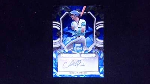 2023 Panini Elite Extra Edition #HG-CPC Collin Price Hidden Gems Blue Signatures - Imagen 1 de 2