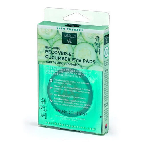 Cucumber Eye Pads Recover - E .106 Oz By Earth Therapeutics