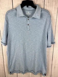 Polo Nat Nast uomo blu medio performance golf outdoor casual - Foto 1 di 10