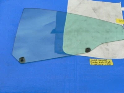 Cargador Dodge cuarto panel ventana vidrio izquierdo aire acondicionado vidrio tinte 1968-1970 OEM Foto 1 de 4