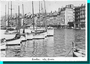 Cpsm - Toulon Les muelle - Imagen 1 de 2