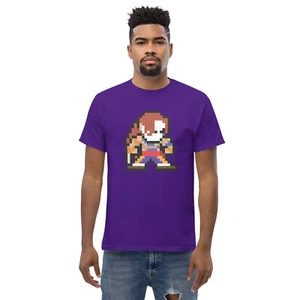 Vega Claw SF2 Street Fighter 2 SF6 6 VI 8-bit Retro Pixel Art Vintage T-Shirt - Picture 1 of 8