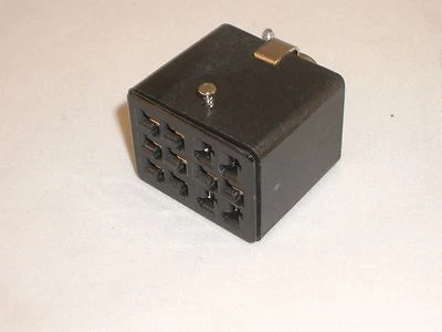 CINCH JONES S-312-CCT POWER SOCKET 12PIN FOR DRAKE KENWOOD SILTRONIX SWAN YAESU - Image 1 of 2