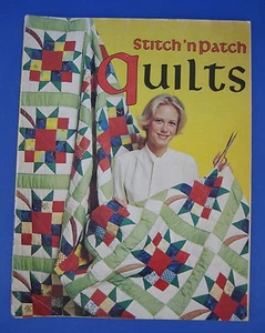 Stitch n Patch Quilts Book Parade Magazine Quilting Patterns Tips Vintage 1976 - Imagen 1 de 1