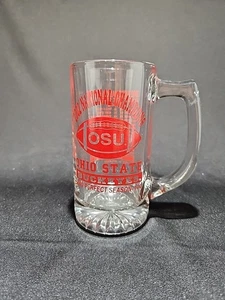 Tazza vetro Ohio State Buckeyes 2002 Nat'l Champions The Perfect Season 14-0 - Foto 1 di 13