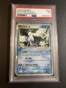 Articuno ex PSA 1 Stella Nera Promo 032 Pokémon Holo 2005 Low Pop - Foto 1 di 2