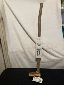 Hillbilly Putter Genuine Novelty 35" Wooden RH Vintage Golf Club W/ tees & ball - Picture 1 of 4