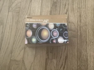 Nikon Nikkor AF 70-300mm f4-5.6G Zoom Lens F100 F4 F5 F6 In Box Mint - Picture 1 of 6