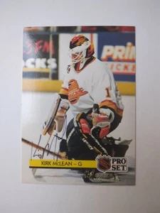 Kirk McLean Proset 92-93 Unannounced Autograph Insert *Extremely Rare* - Picture 1 of 10
