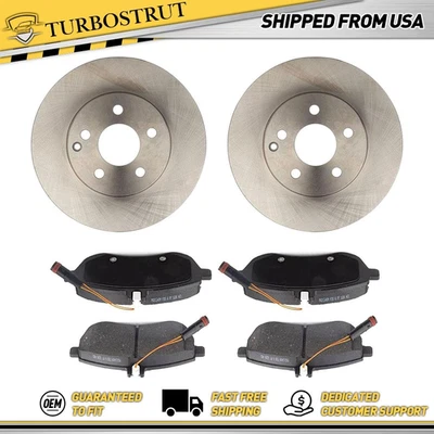 Kit de pastillas de freno delanteras OE para Mercedes-Benz C280 2008 2009 3,0 L Foto 1 de 4