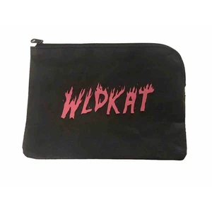 WLDKAT Paper makeup pouch ecofriendy reusable black pink skin travel bag Gothic - Picture 1 of 2