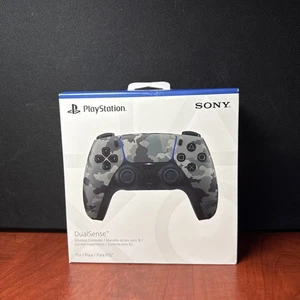 Sony PlayStation 5 PS5 Dualsense Wireless Controller Gray Camo CFI-ZCT1W (2671) - Picture 1 of 4