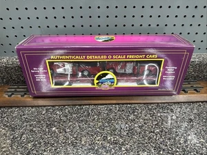 Coche plano MTH Premier # 20-98114 con camiones de bomberos - Nuevo con caja original C-9 - Imagen 1 de 5
