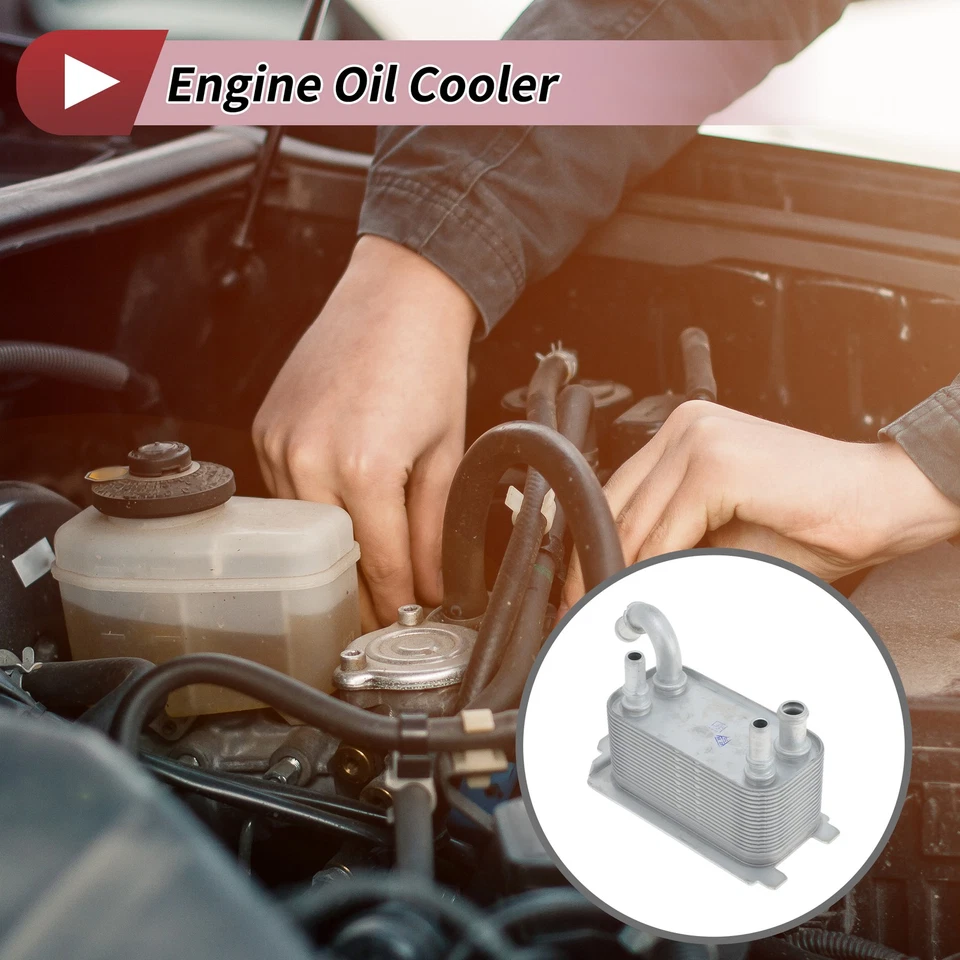 Engine Oil Cooler for Volvo S80 2008-2013 No.6G917A095/30792231 Trans Cooler - Изображение 1 из 4