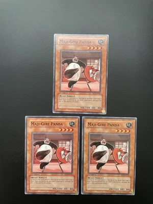 Yugioh Maji-Gire Panda FET-EN012 Common 1st Edition MP/HP X3 - Image 1 of 2