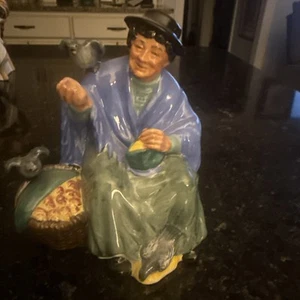 Vintage Royal Doulton Tuppence A Bag Figur Neuwertig - Nachlass Artikel. Klassiker - Bild 1 von 12