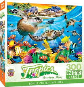 300 Stück EZ Grip Puzzle - Wellen brechen - 18 Zoll x 24 Zoll - Bild 1 von 8