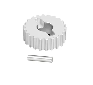 Polea trasera OMP M4 22t (plateada) OSHM4037S - Imagen 1 de 1