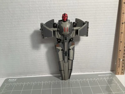 Boneco Star Wars Transformers Darth Maul Sith Infiltrator Hasbro 2006 - Imagem 1 de 4