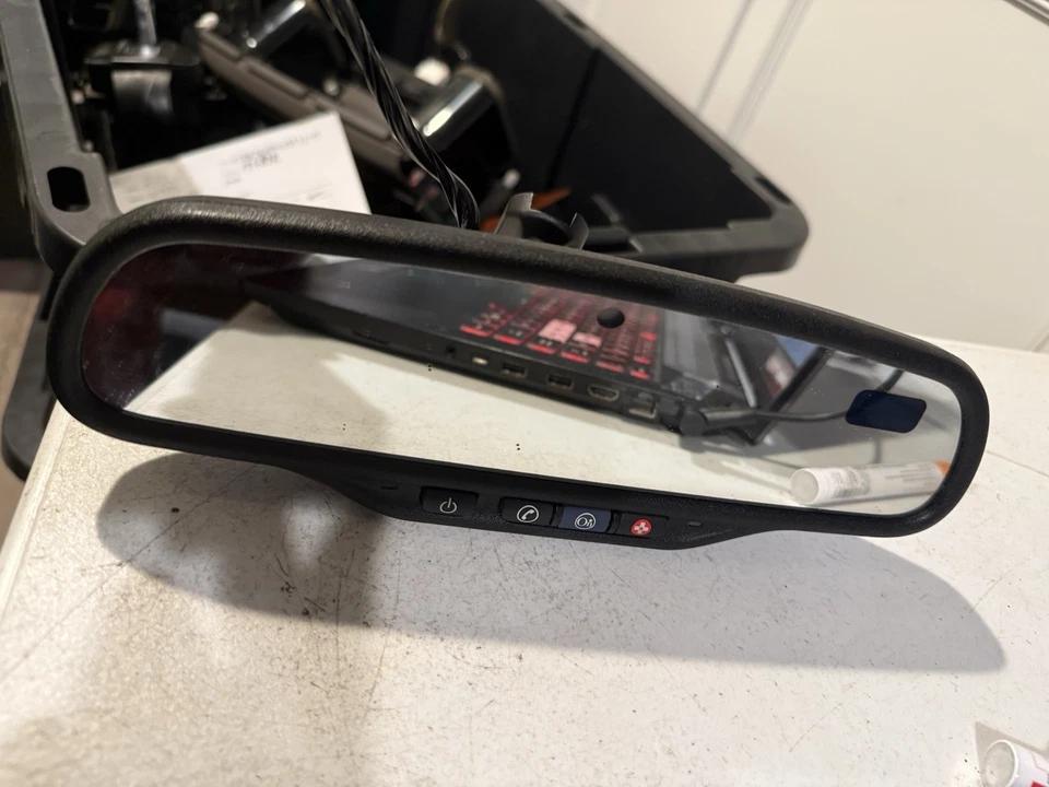 Espejo retrovisor interior atenuado automático pantalla OnStar 06-12 CHEVROLET MALIBU Foto 1 de 4