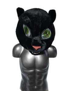 BIG GREETER HEADS BLACK CAT PANTHER HEAD DAN DEE COLLECTORS COSTUME MASCOT - Picture 1 of 4
