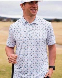 Burlebo Herren Hole In One Performance Poloshirt Gr. S NEU GOLF - Bild 1 von 3