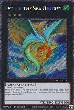Leviair the Sea Dragon (V.1) RA04-FR155 Platinum Secret Rare Französisch Neu 1st - Bild 1 von 2