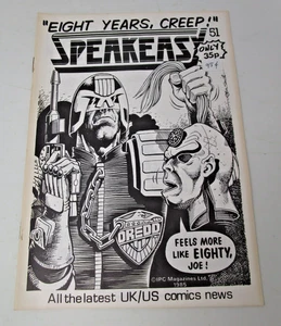 Speakeasy #51 1985 [FN] Vintage Fanzine 2000 AD Judge Dredd Cover - Bild 1 von 3