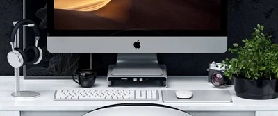 Satechi Type-C Aluminum Monitor Stand Hub for iMac - Image 1 of 4