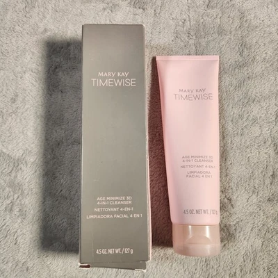 Mary Kay Timewise Age Minimize 3D 4-in-1 Cleanser Normal / Dry 4.5 oz 173101 NIB - Image 1 of 4