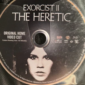 Exorcist 2: the Heretic (Blu-ray, 1977) Original Home Video Cut Disc Only - Bild 1 von 1