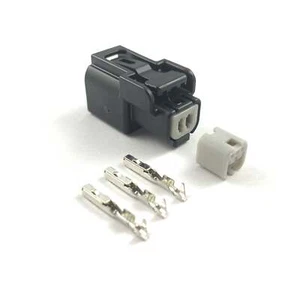4x Suzuki Gen II Hayabusa 2-Pin Fuel Injector Connector Plug Clip GSX1300R - Bild 1 von 1