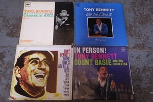 4 X Job Lot Bundle of TONY BENNETT LP 12' Vinyl  Records - K34 - Picture 1 of 5