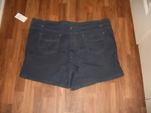 WOMENS 388 MS STRETCH DENIM JEANS SHORTS PLUS SIZE 22 NWT - Picture 1 of 4