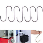 5pcs S-Shaped Hooks Hanging Hanger Storage Holders Anti-Rust Metal  ZF
